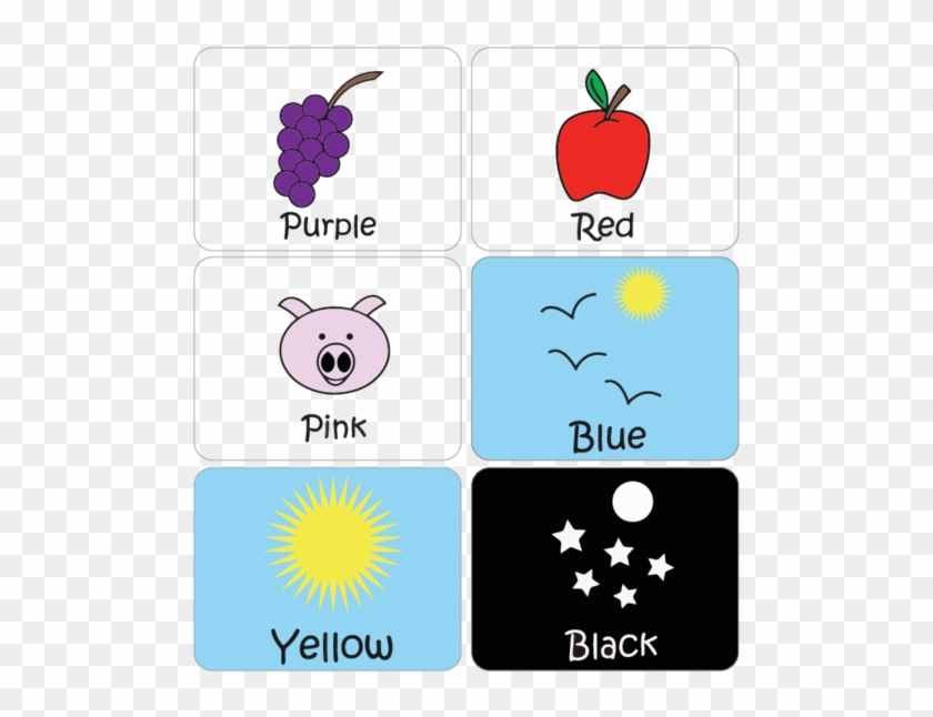 Easily Teach Your Toddler Their Colors With This Free, - Learning Color Flashcards Clipart #4350042