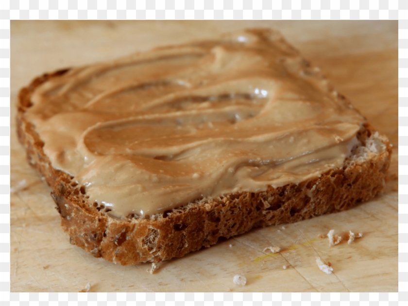 Mantequilla De Mani Con Pan Clipart #4350228