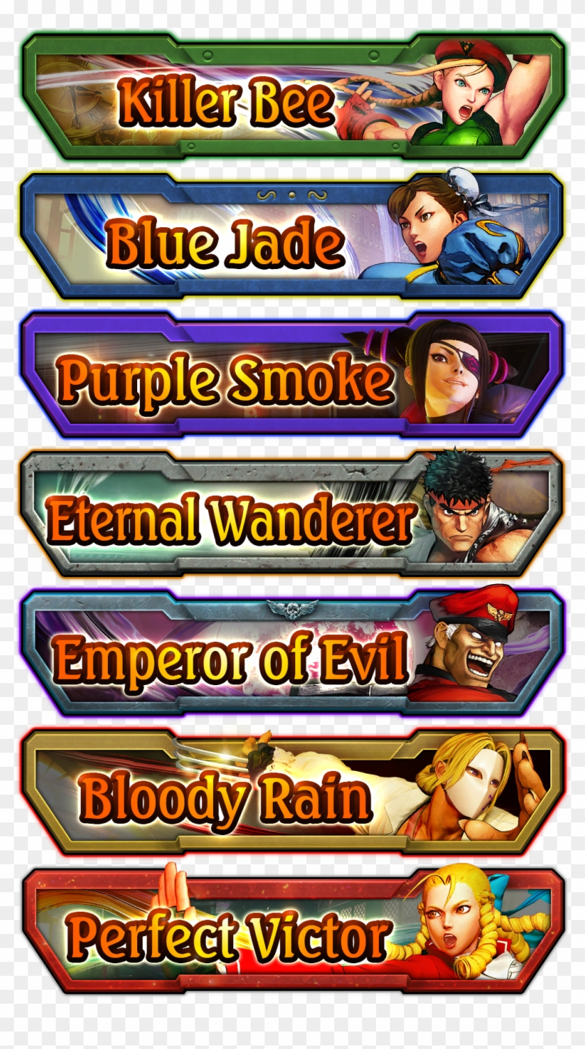 Sfv Collab Upcoming Flairs - Cartoon Clipart