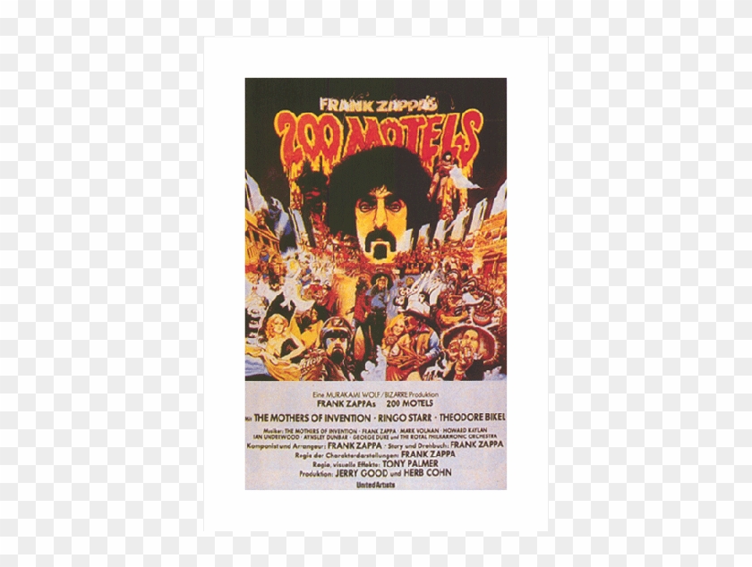 200 Motels - Frank Zappa 200 Motels Clipart