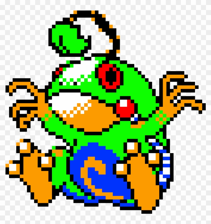 Politoed A Year Ago And Also Made Pixel Art Of These - Pixel Art Clipart #4350418