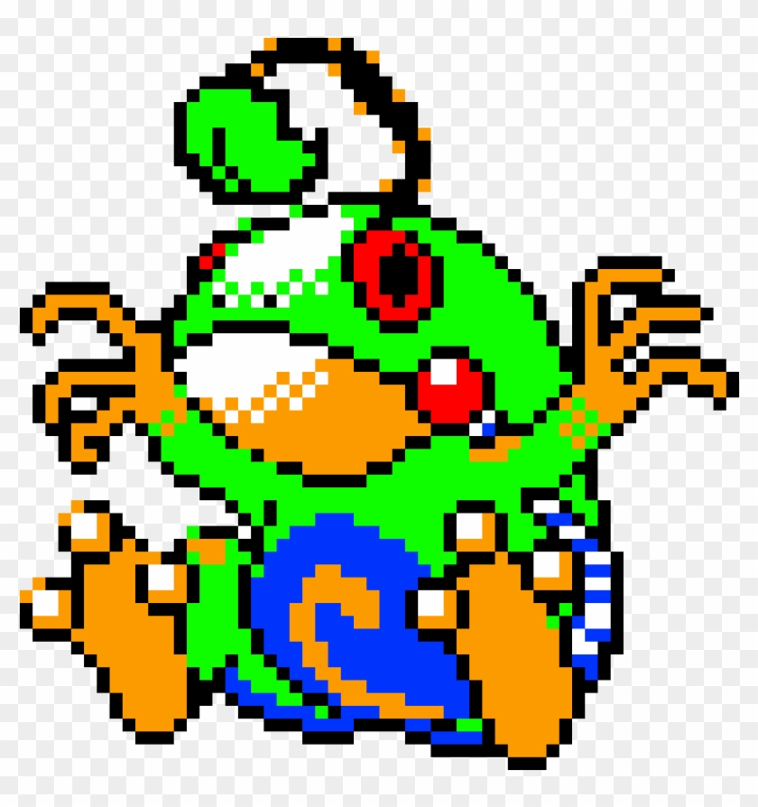 Politoed A Year Ago And Also Made Pixel Art Of These - Pixel Art Clipart