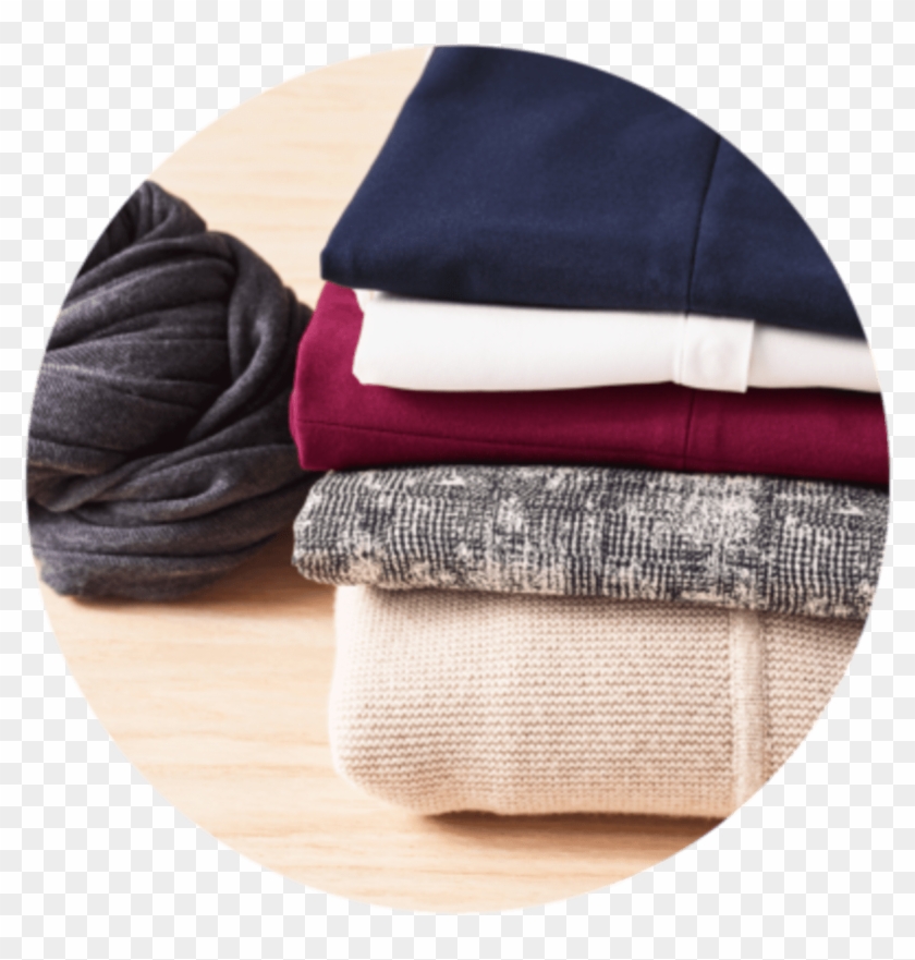 Image Of Mm Lafleur Clothes Folded On A Table - Thread Clipart #4350460