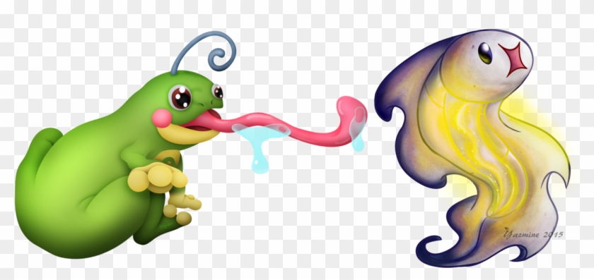 Politoed And Tynamo - Politoed Tongue Clipart #4350489