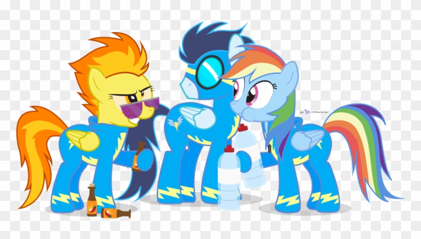 Mlp Art,my Little Pony,мой Маленький - Soarin Spitfire Rainbow Dash Clipart