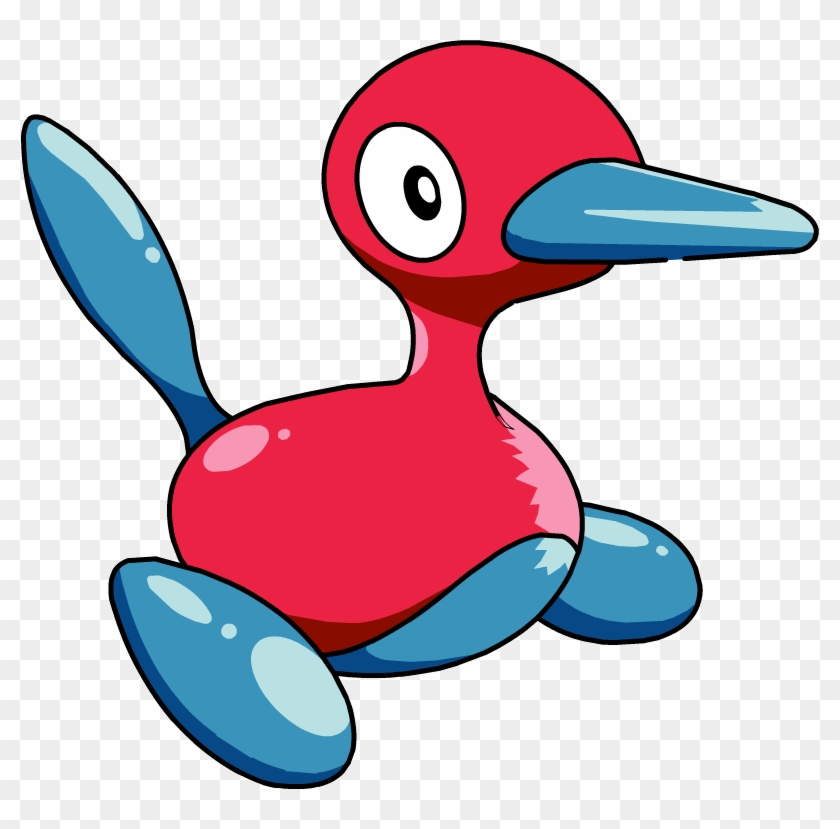 Red And Blue Bird Pokemon Clipart