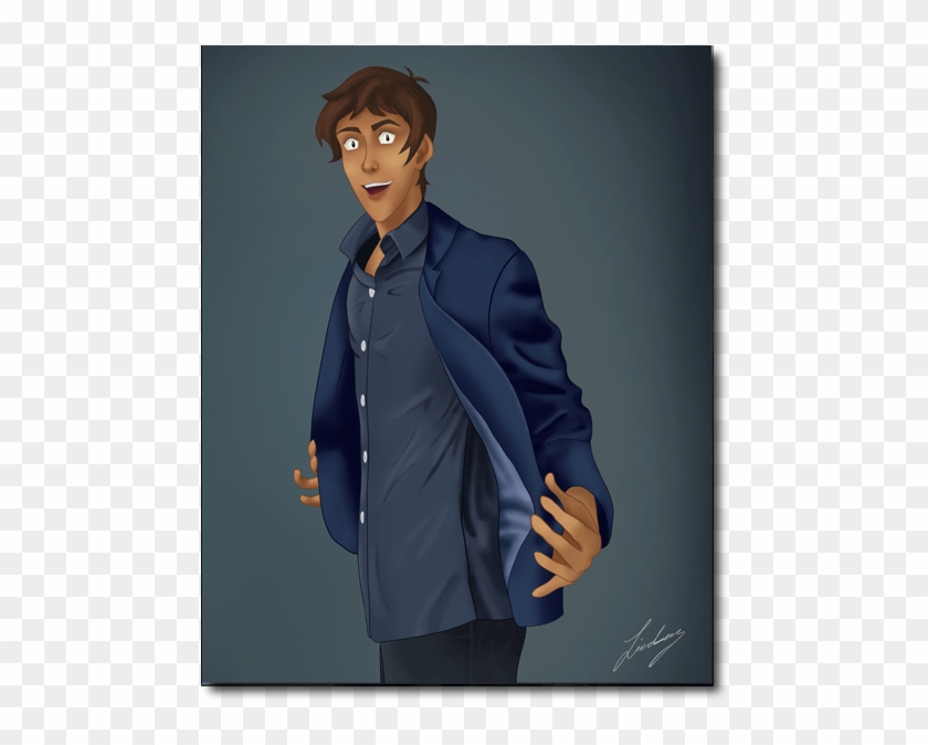 Dapper Lance Photo Print - Gentleman Clipart