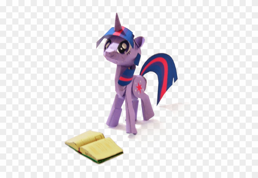 Twilight Sparkle Paper Pony - Twilight Sparkle Paper Toy Clipart #4351147