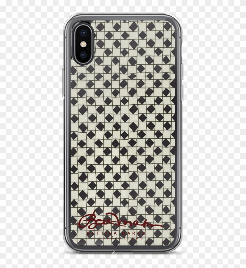 B&w Checkerboard Tough Iphone X Case - Geblokt Shirt Clipart #4351211