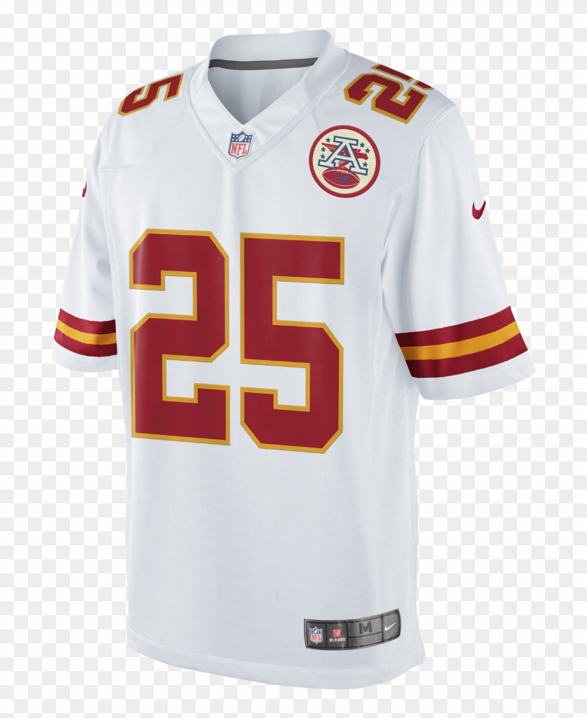 kansas city chiefs away jersey