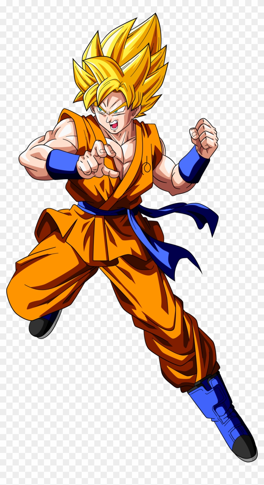 Super Saiyan Goku Png Clipart #4351270