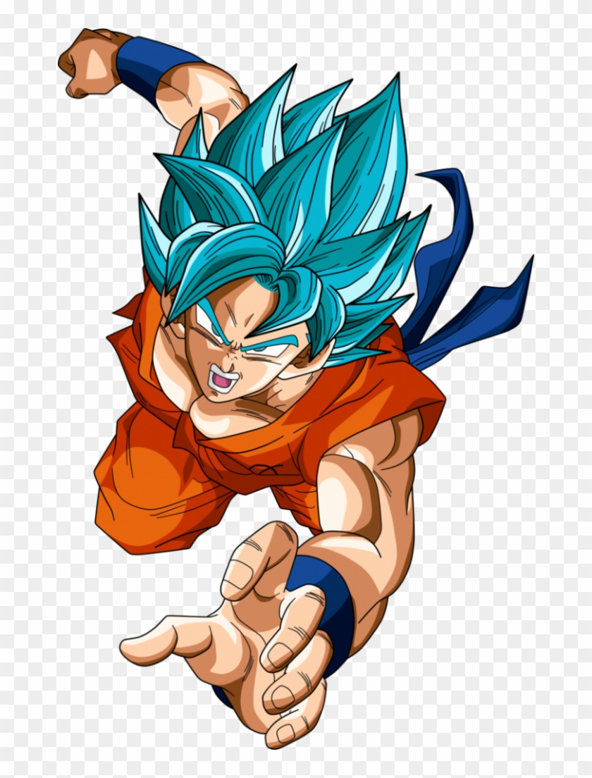 Goku Ssj Blue Png Clipart #4351391