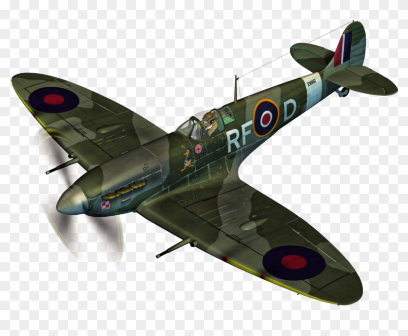 Go To Image - Supermarine Spitfire Clipart #4351396