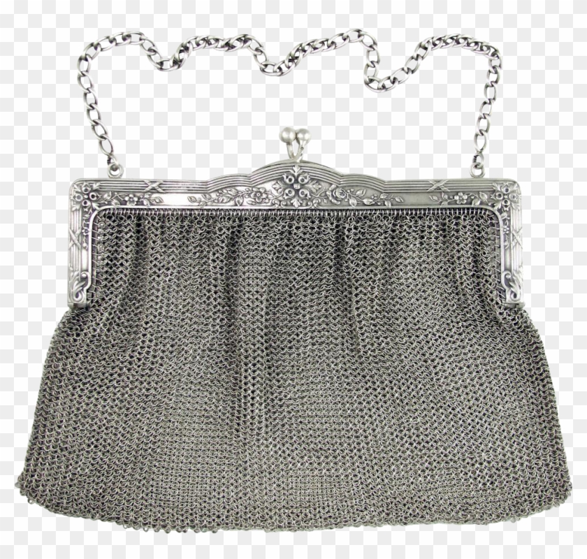 Large Antique French - Handbag Clipart