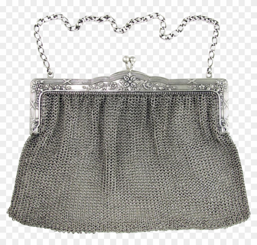 Large Antique French - Handbag Clipart #4351647