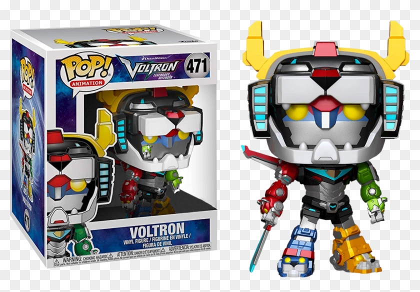 Legendary Defender - Voltron Funko Pop Metallic Clipart
