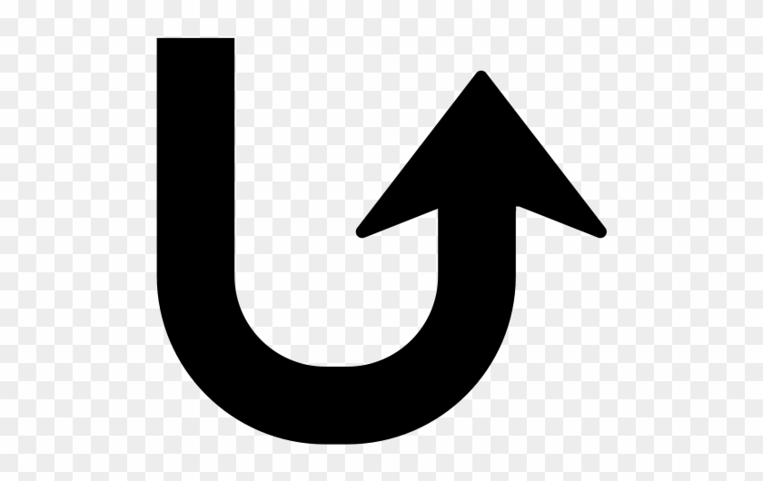 U Turn Arrow Up Clipart
