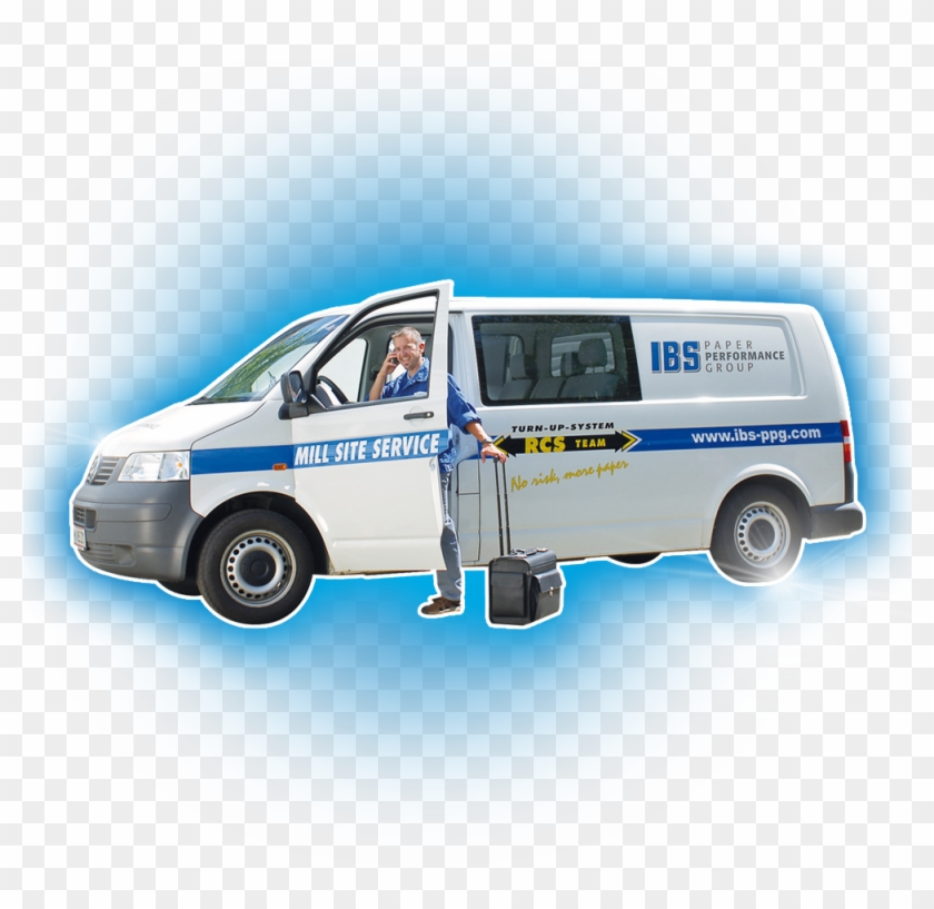 Service For Turn Up Systems - Compact Van Clipart #4351883