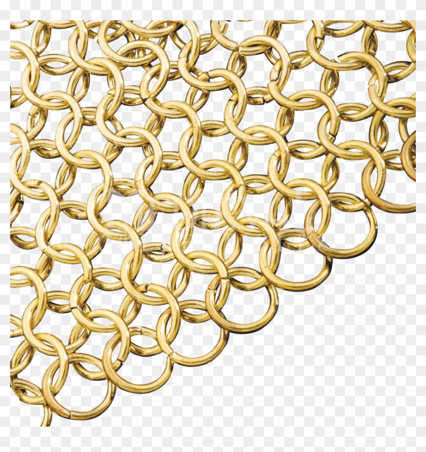 Brass Chainmail Clipart #4351890
