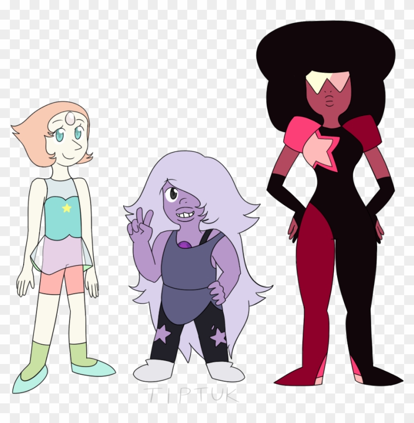 Crystal Gems - Cartoon Clipart #4352259