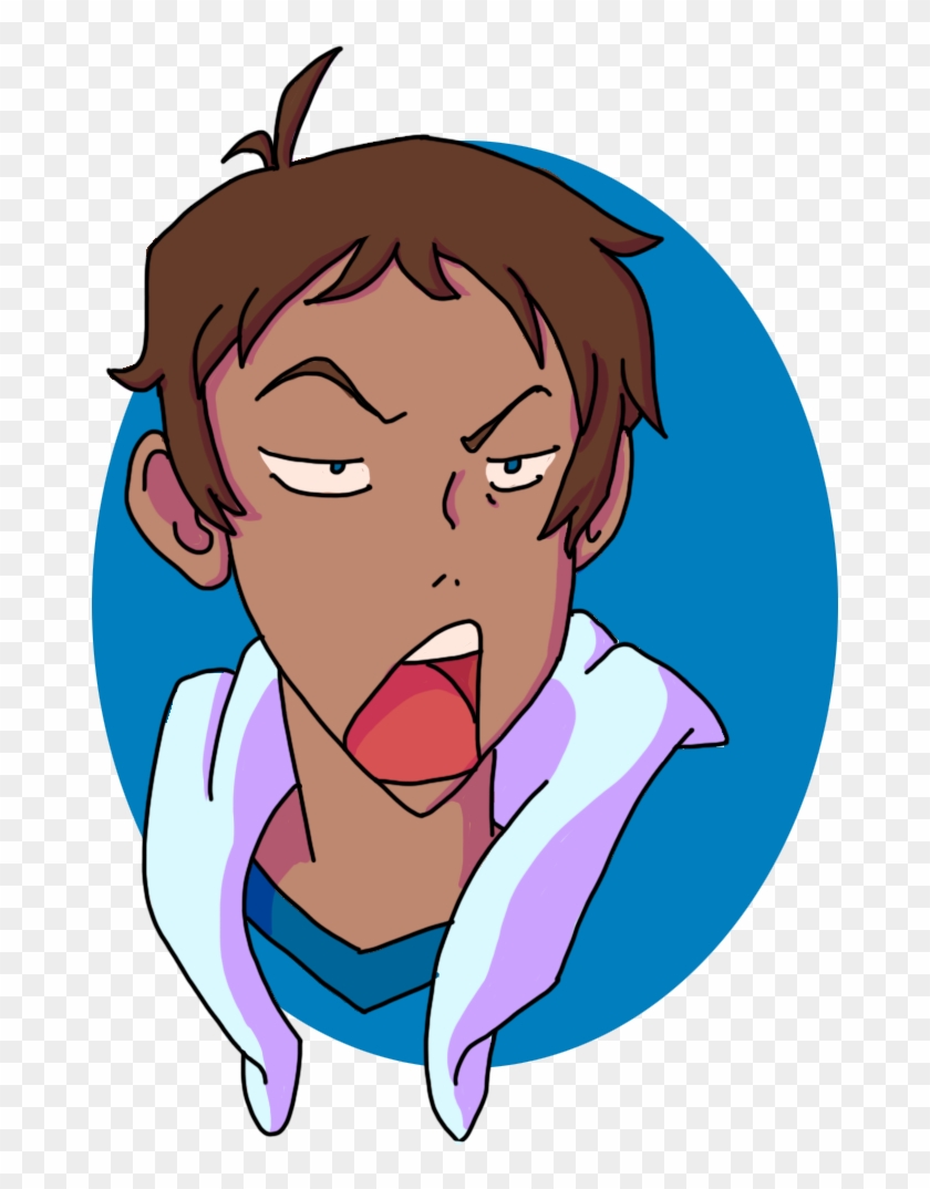 A Set Of Seven Lance Icons From Voltron Legendary Defenders - Cartoon Clipart #4352264