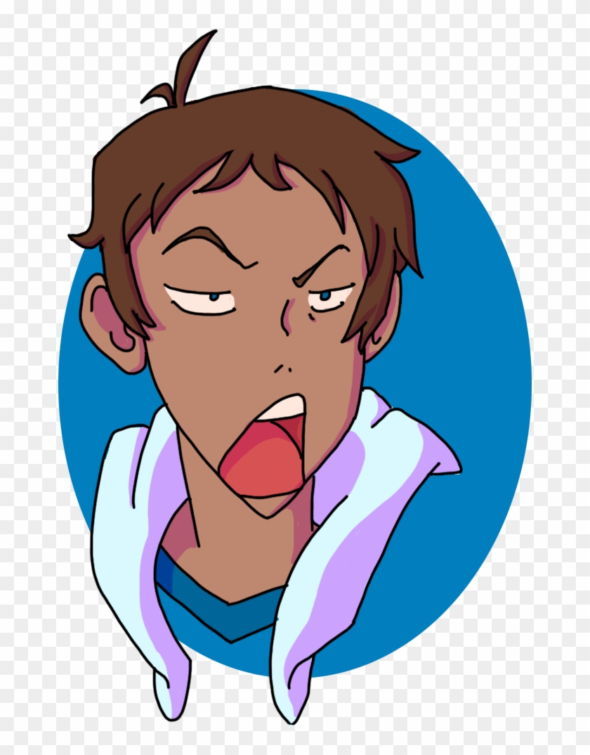 A Set Of Seven Lance Icons From Voltron Legendary Defenders - Cartoon Clipart