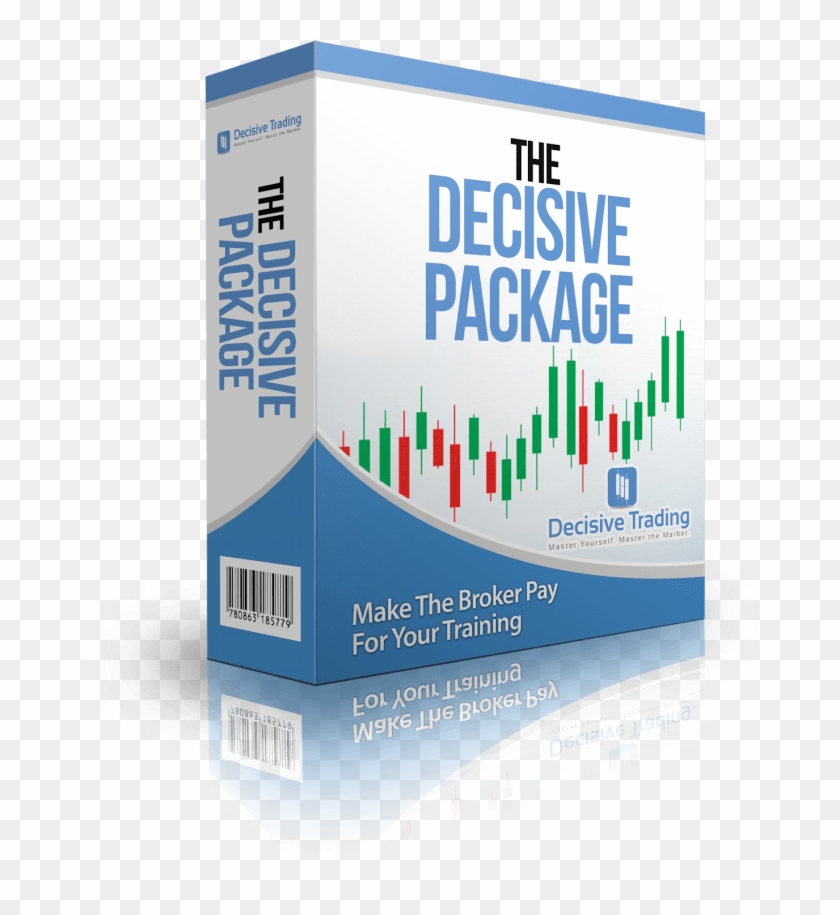 Design Professional Ebook Covers 3d Software Product - Decisivetrading Pro Trend Trader Clipart #4352387
