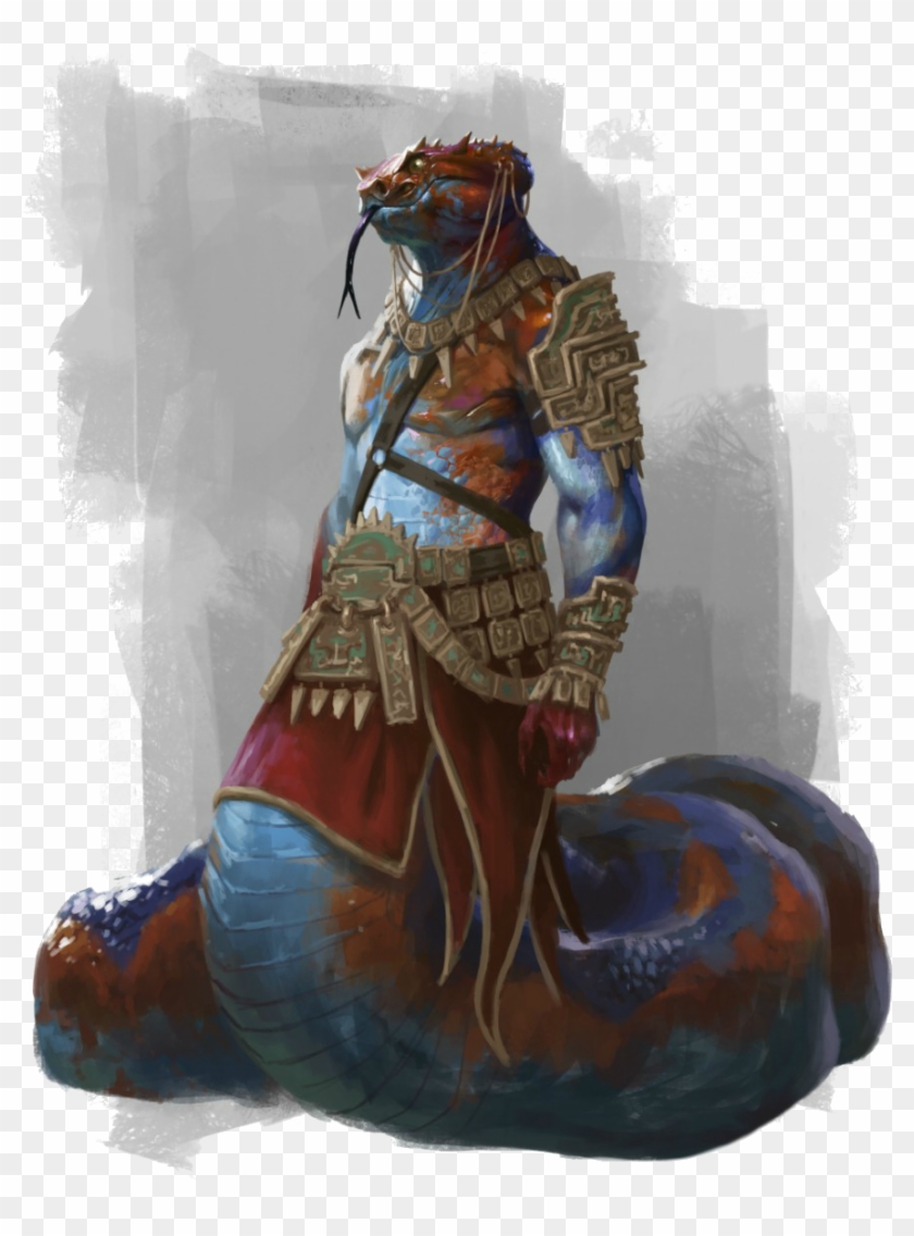 Kingdom Of The Snake - Yuan Ti Malison Type 2 Clipart #4352422