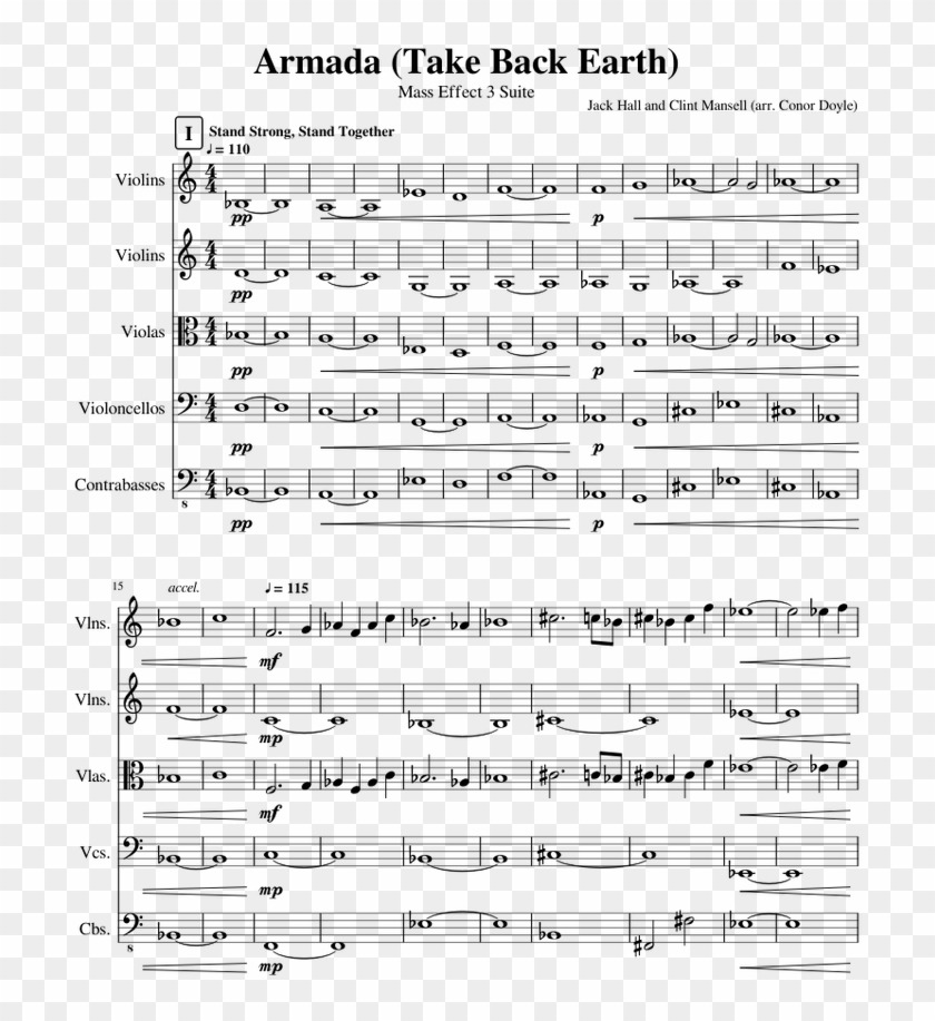 Armada - Alto Sax Despacito Sheet Music Clipart #4352427