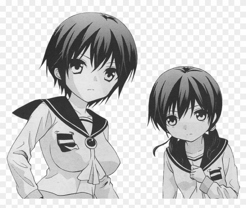 Naomi Nakashima And Ayumi Shinozaki Manga Transparent - Anime Clipart
