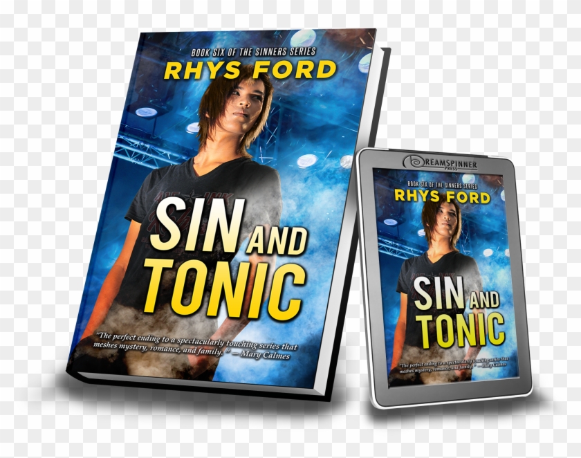 Sin And Tonic By Rhys Ford - Book Cover Clipart #4352771
