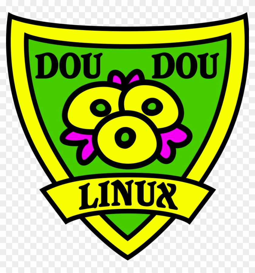 Dou Linux Flower Remix - Emblem Clipart #4352773
