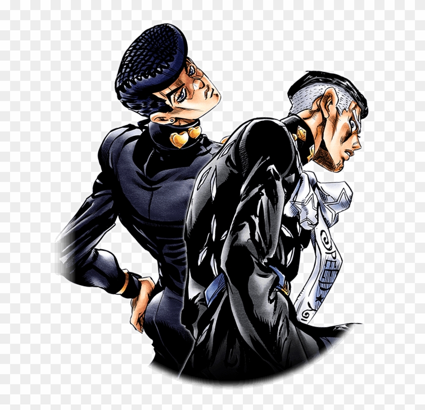 Unit Josuke Higashikata And Yuya Fungami - Josuke Higashikata Ssr Clipart #4352802