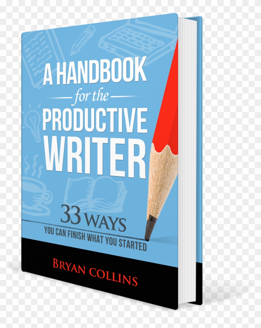 A Handbook For The Productive Writer - Book Cover Clipart #4352966