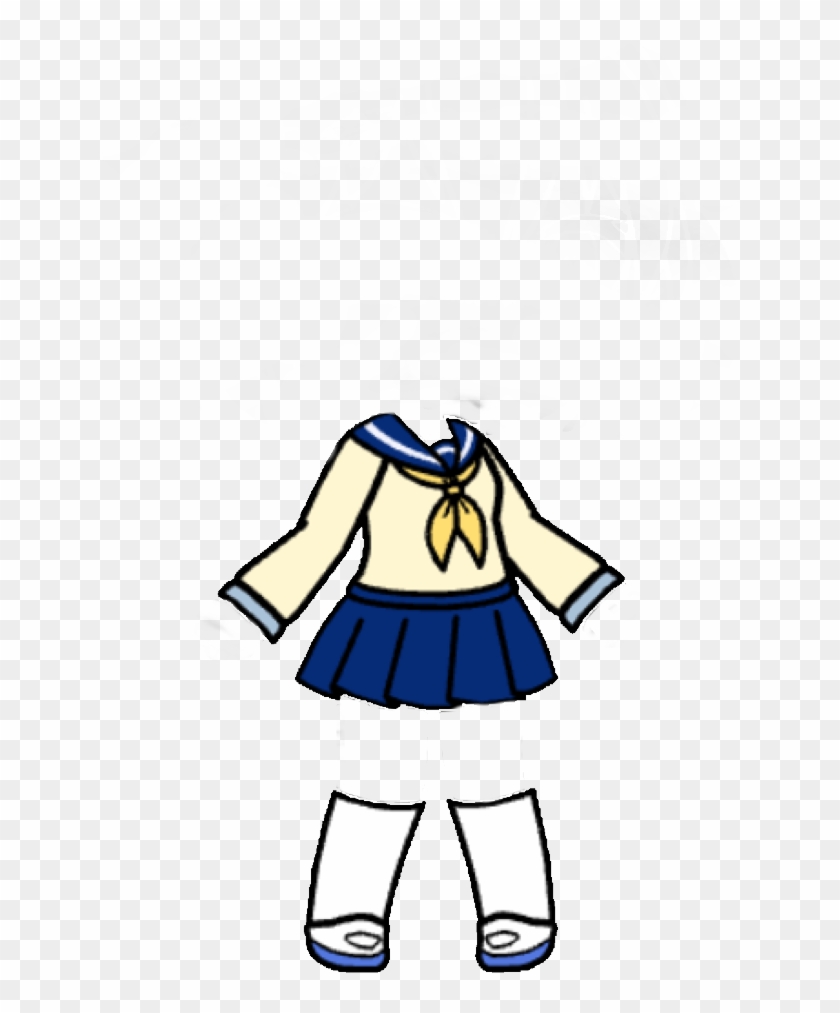 #gachalife #corpseparty #gachaoutfit No Spoling If - Cartoon Clipart