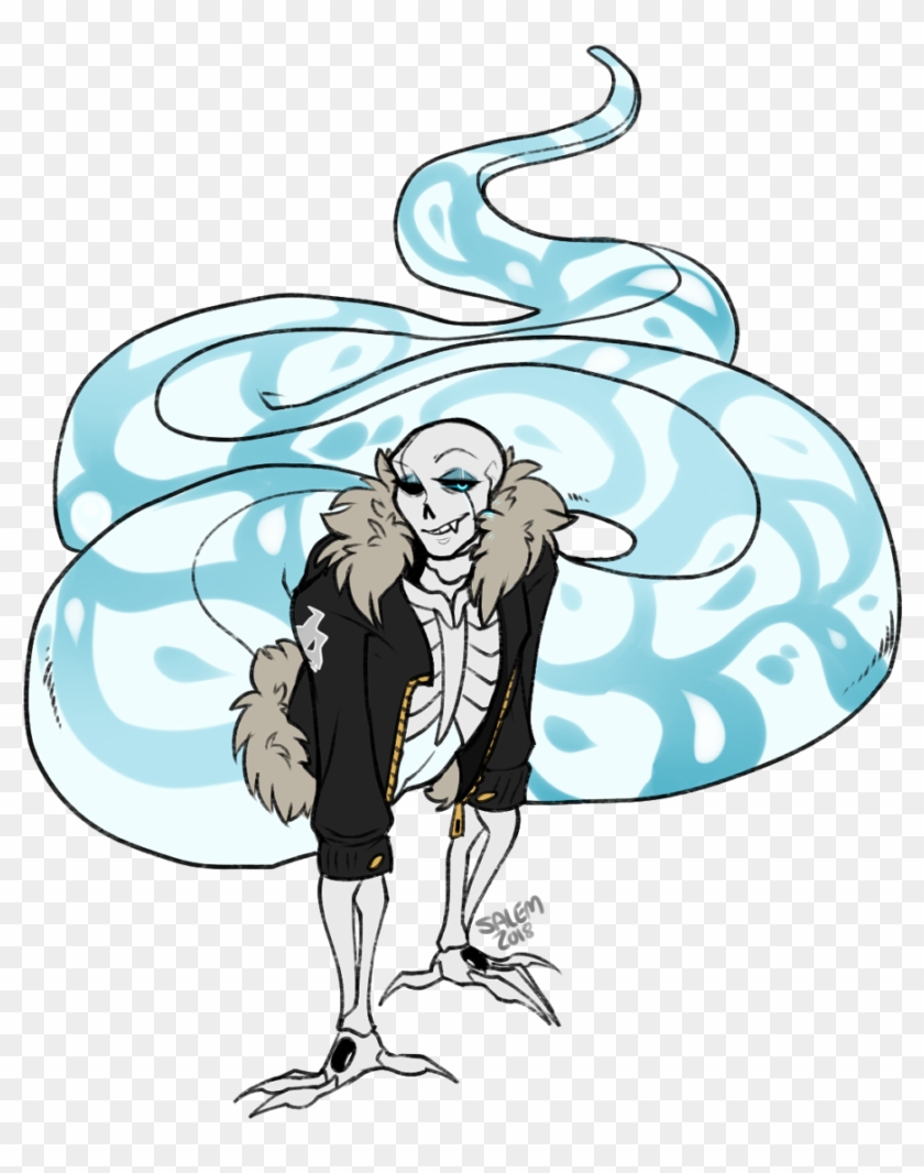[naga Series] Ares - Undertale Naga Sans Clipart
