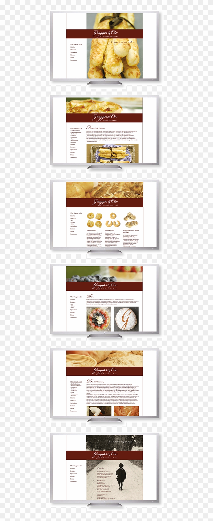 Gragger & Cie Holzofenbäckerei Logo Und Corporate Design, - Sekihan Clipart #4353789