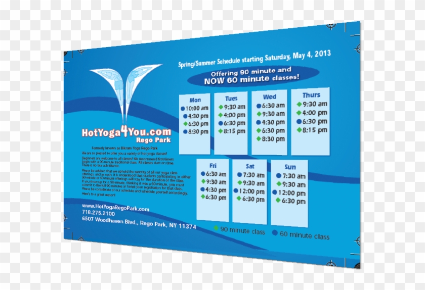 Regoschedule - Flyer Clipart #4354128