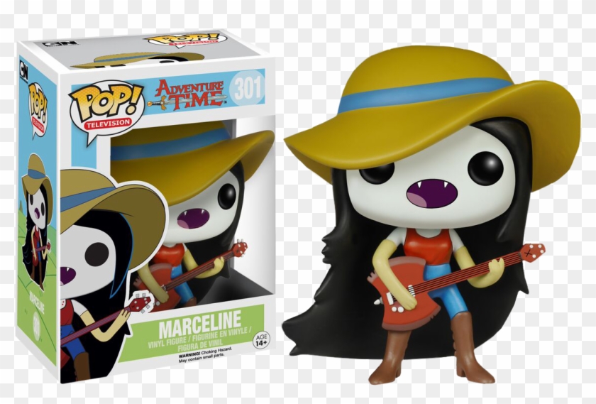 Marceline With Ax Bass Pop Vinyl Figure - Adventure Time Marceline Funko Pop Clipart #4354541