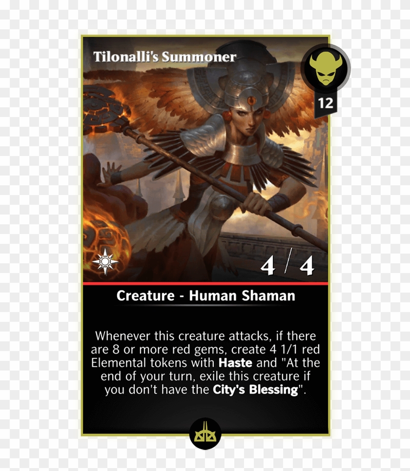 Tilonalli's Summoner - Tilonalli's Summoner Elemental Clipart