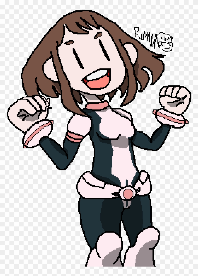 Uraraka - Cartoon Clipart
