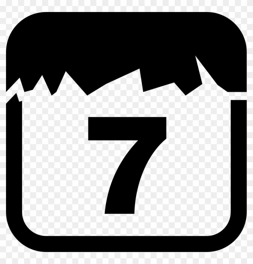 Png File Svg - Icon Calendar 7 Day Png Clipart
