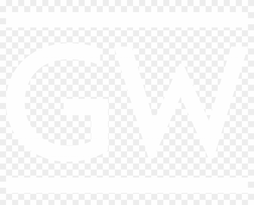 Thumb Image - George Washington University Logo White Clipart