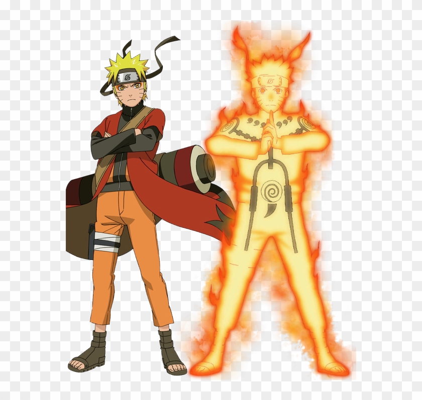 Naruto Sage Mode Full Body Clipart #4355149