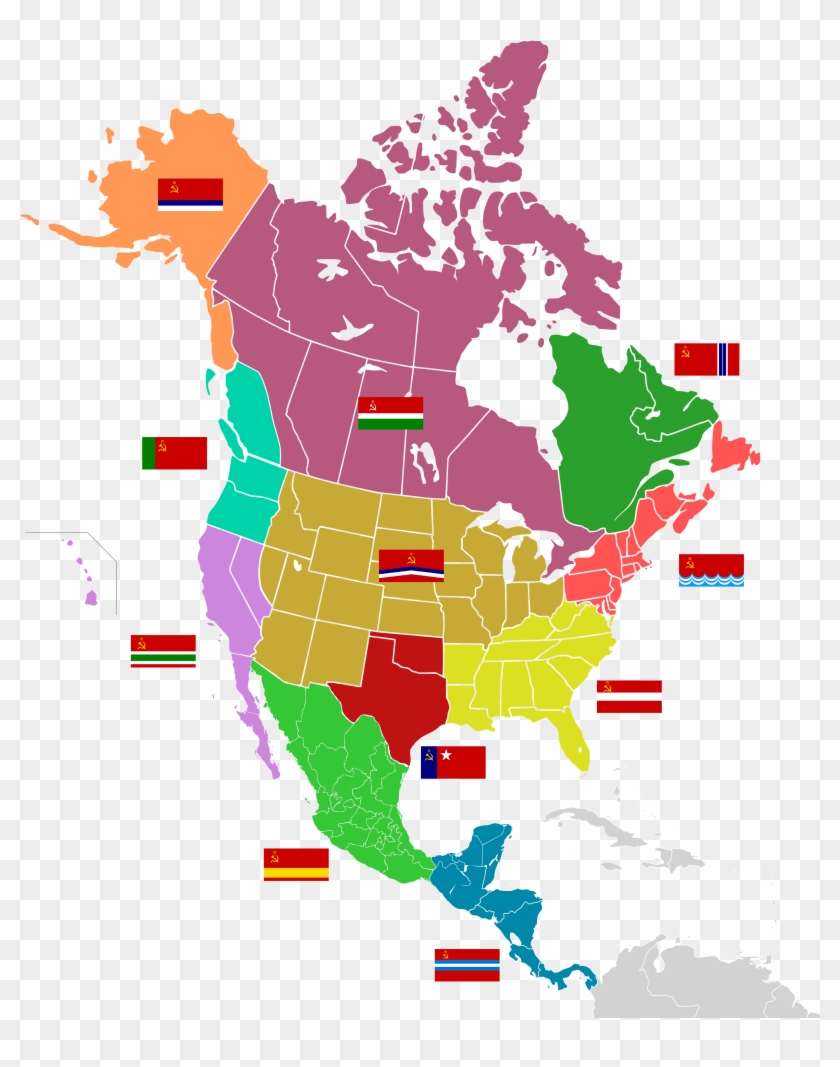 Original Content[alternative History] [oc] Map Of Soviet - North America Map Icon Clipart