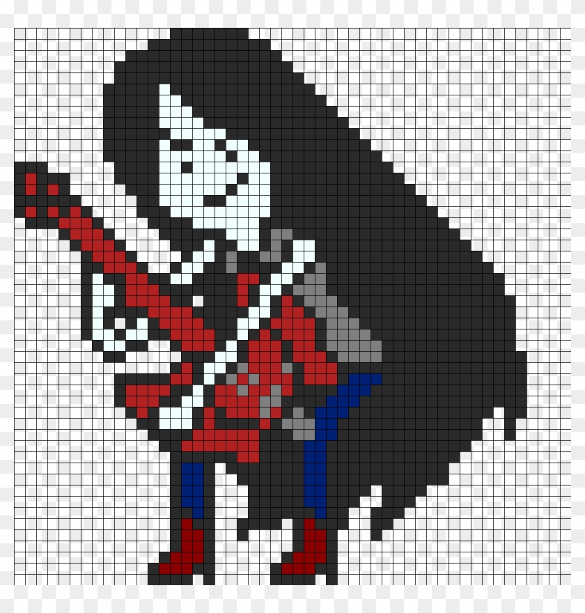 Marceline From Adventure Time Perler Bead Pattern / - Creative Arts Clipart