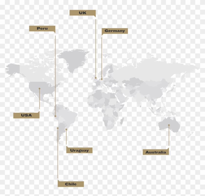 Map - Countries That Recognize Maduro Clipart