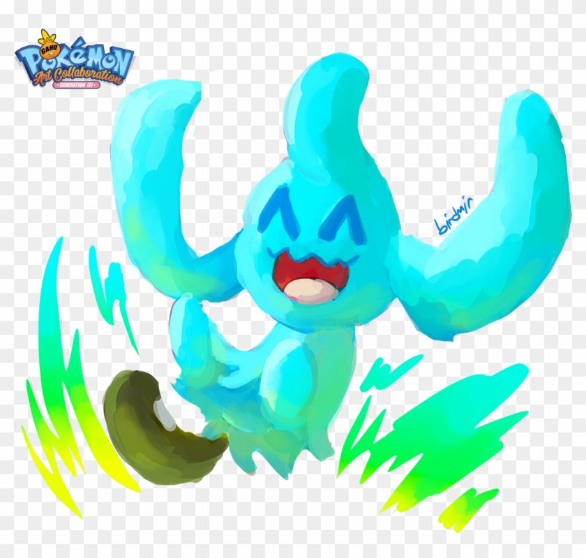 #360 Wynaut In Our Pokemon Generation Iii Art Tribute - Pokemon Snap Clipart