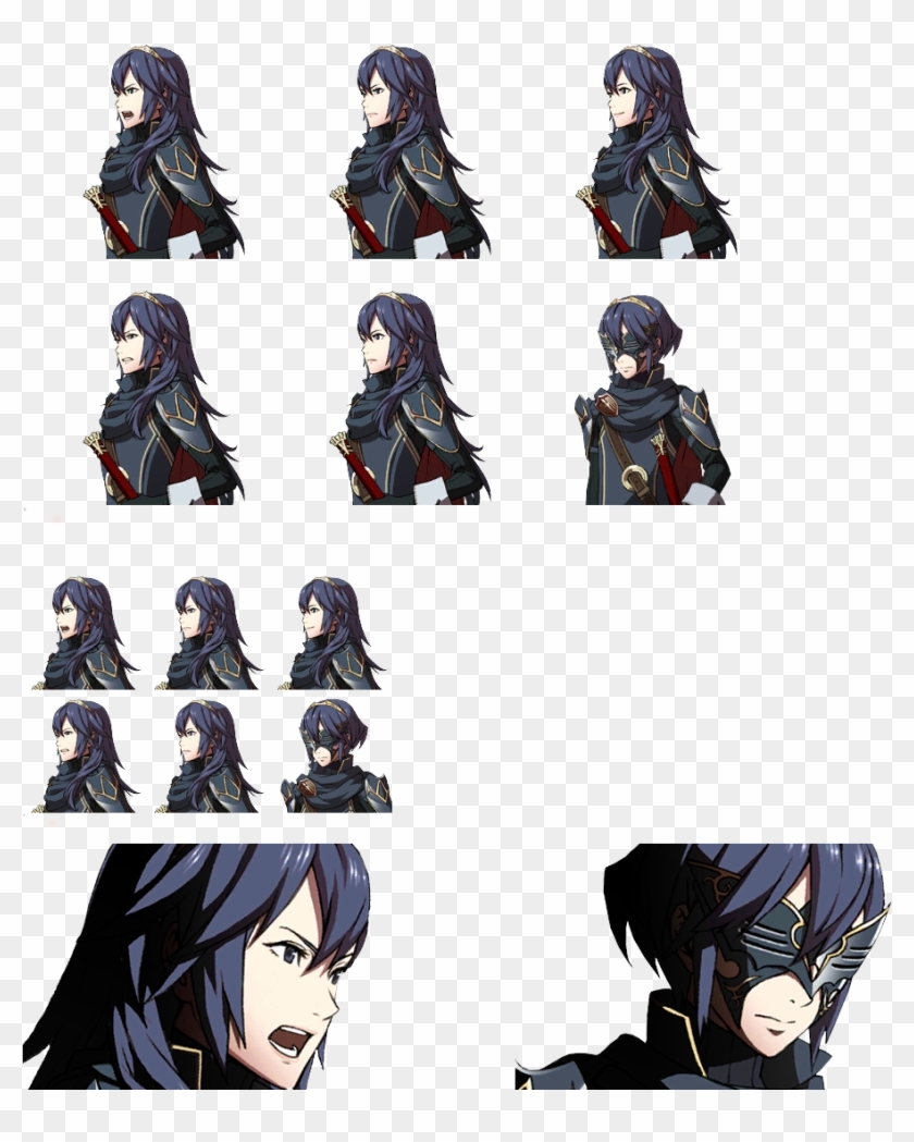 Lucina Portrait - Fire Emblem Lucina Portrait Clipart #4355954