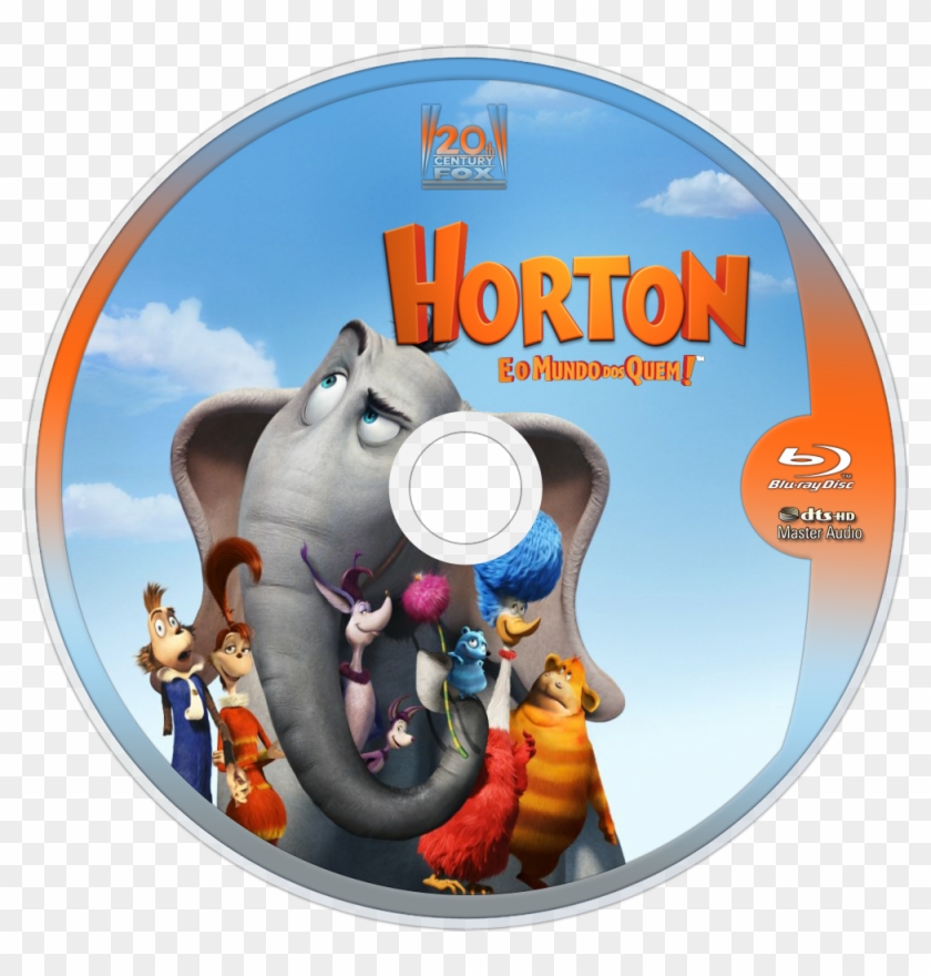 Horton Hears A Who Bluray Disc Image - Horton Hears A Who 2008 Movie Clipart #4355989